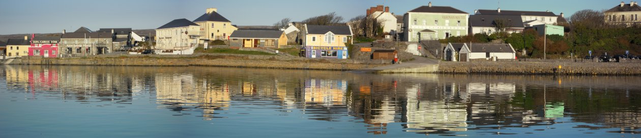 Morning on Kilronan seafront.