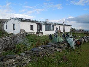 Copeland Islands - the buildings at the top of the island