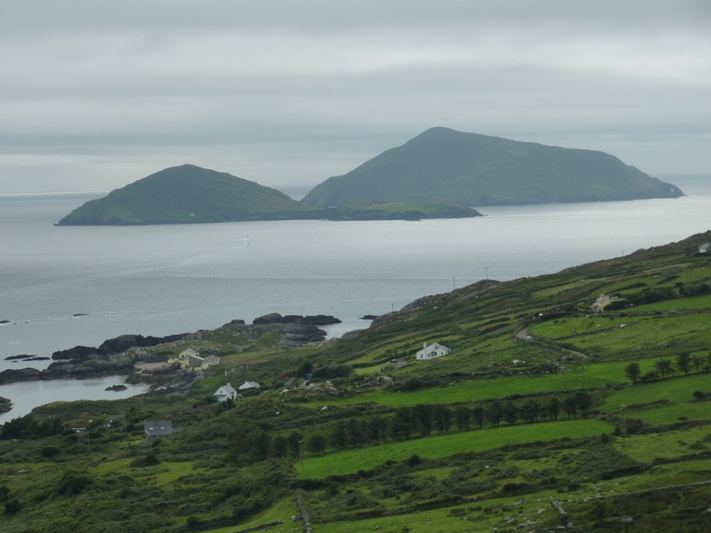  A distant view of Deenish with Scariff behind