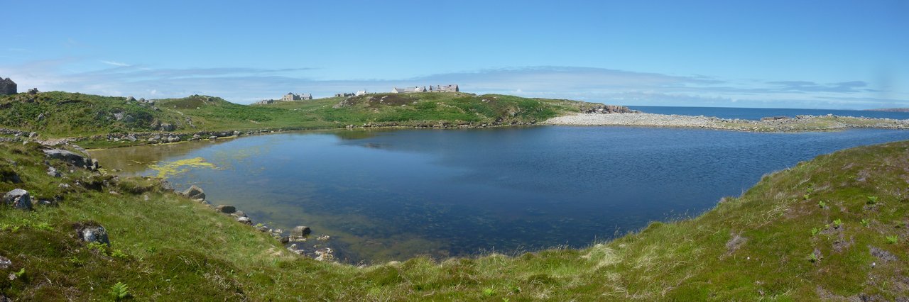 Inishirrer - at the point near the main village where the island is nearly cut in two.