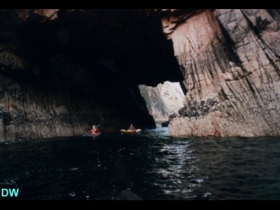 Sea Arch on west side of Gola