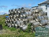 Beer barrels at the Club Soisialta