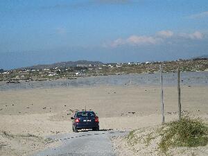 Leaving Omey for the mainland