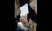 Rock arch at Blannanarrigaun