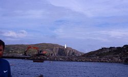 Roaring Water Bay - the view from Sherkin - see photo below